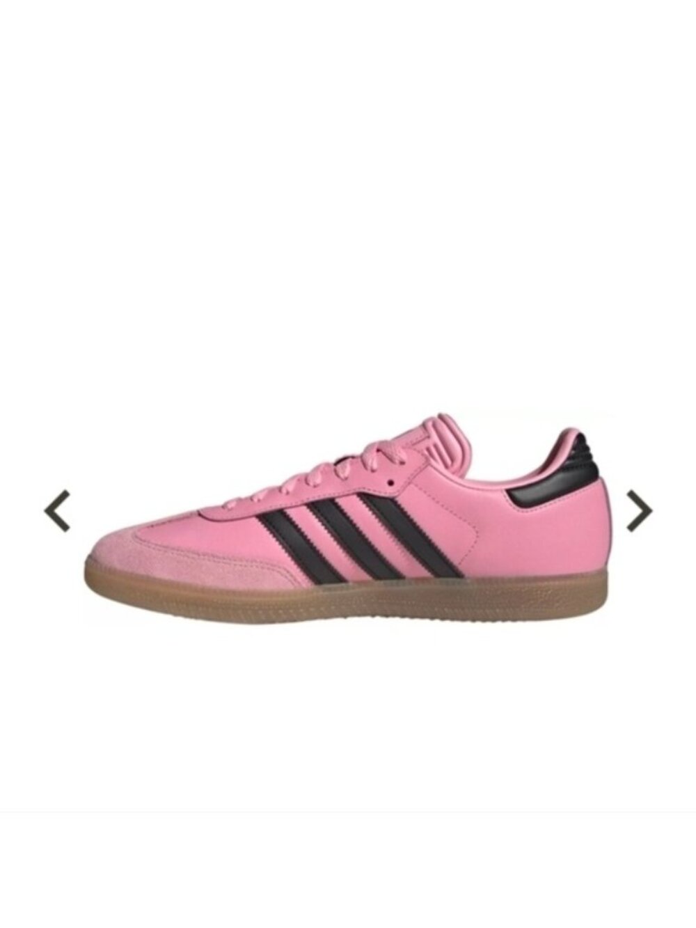 Adidas Samba Messi Men Size 11.5 Miami CF Pink Black And Gum JP7844 072026 - Picture 4 of 11